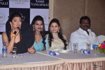 Sushmita Sen at Sashi Vangapalli Cannes Red Carpet 2017 Success Meet